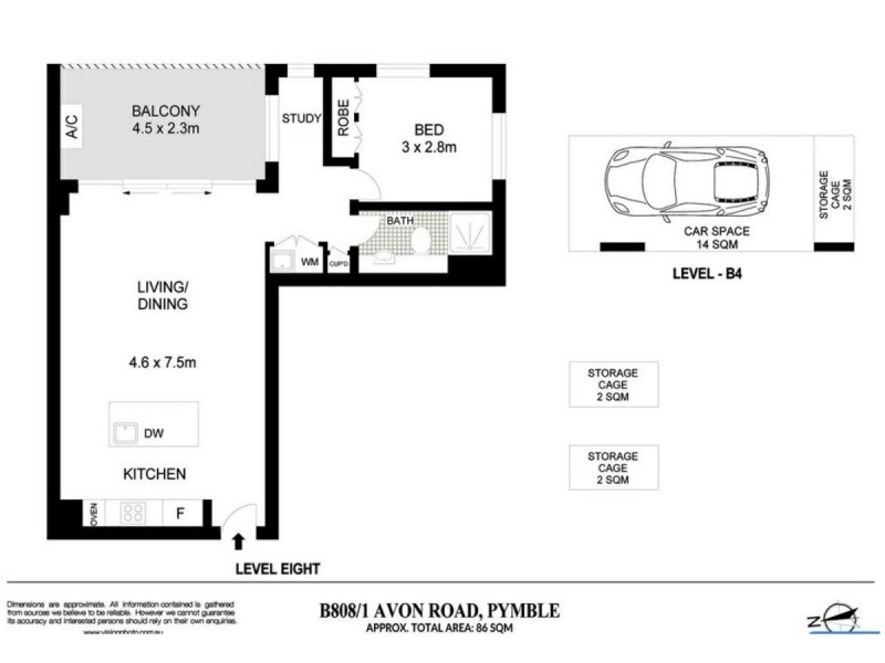 B808/1 Avon Road, Pymble NSW 2073