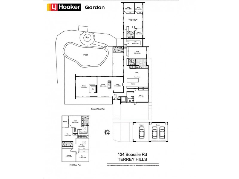 134 Booralie Road, Duffys Forest NSW 2084 Floorplan