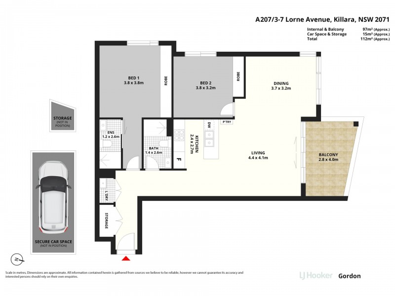 A207/3-7 Lorne Ave, Killara NSW 2071