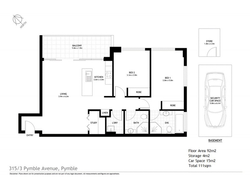 Pymble NSW 2073 Floorplan