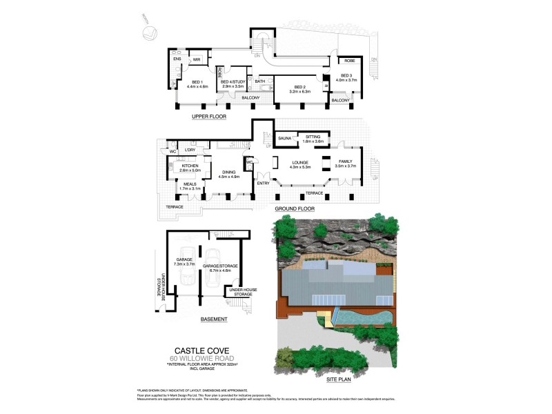 60 Willowie Road, Castle Cove NSW 2069 Floorplan