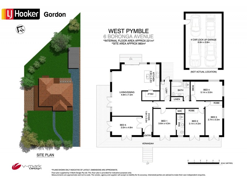 6 Boronga Avenue, West Pymble NSW 2073 Floorplan