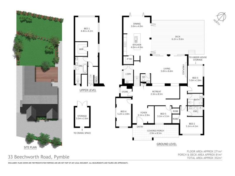 33 Beechworth Road, Pymble NSW 2073 Floorplan