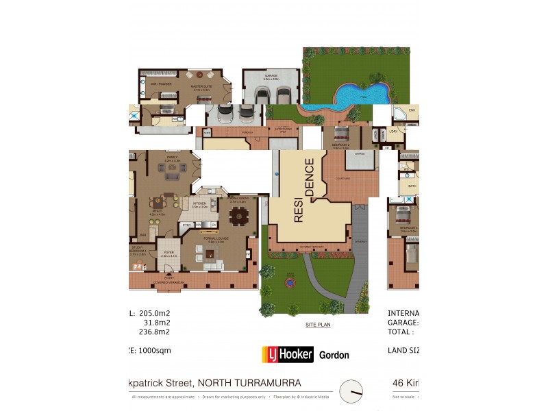 46 Kirkpatrick Street, Turramurra NSW 2074 Floorplan