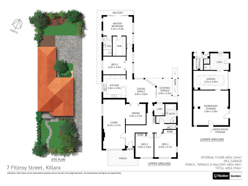 7 Fitzroy Street, Killara NSW 2071 Floorplan