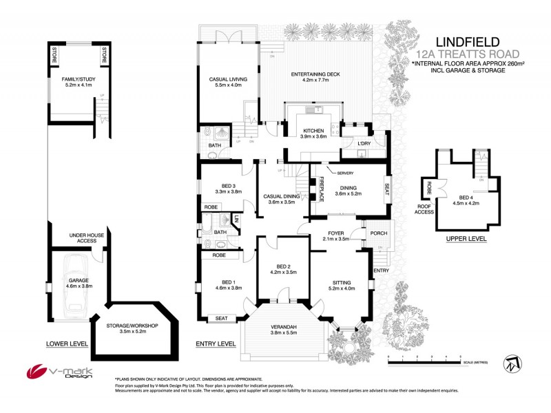 12A Treatts Road, Lindfield NSW 2070 Floorplan