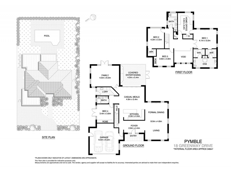 18 Greenway Drive, Pymble NSW 2073 Floorplan