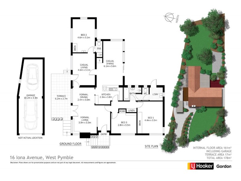 16 Iona Avenue, West Pymble NSW 2073 Floorplan