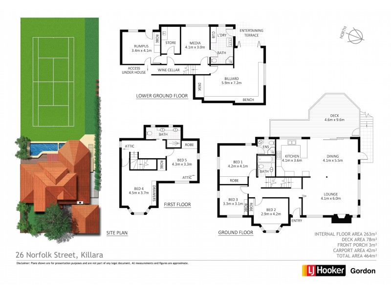 26 Norfolk Street, Killara NSW 2071 Floorplan