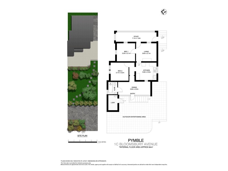 1C Bloomsbury Avenue, Pymble NSW 2073 Floorplan