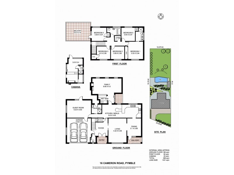 16 Cameron Road, Pymble NSW 2073 Floorplan