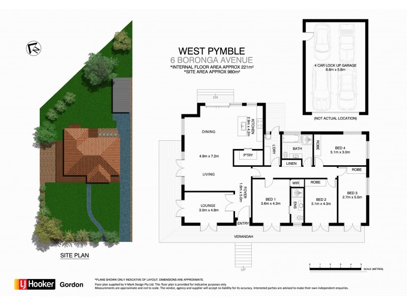 6 Boronga Avenue, West Pymble NSW 2073 Floorplan