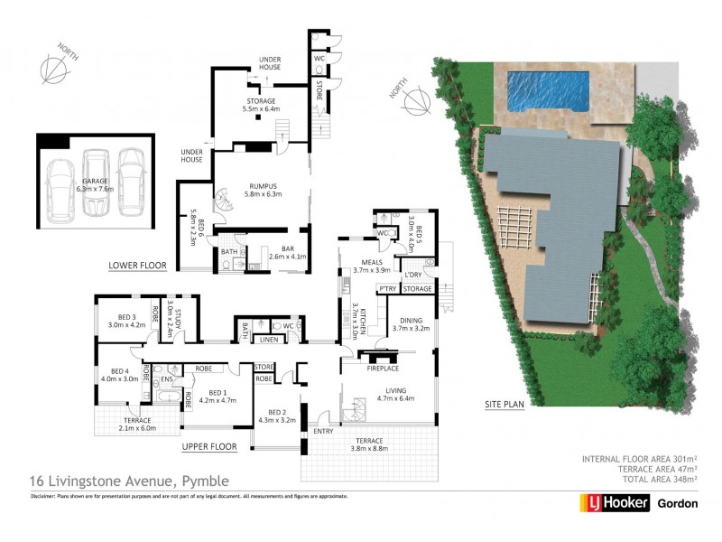 16 Livingstone Avenue, Pymble NSW 2073 Floorplan