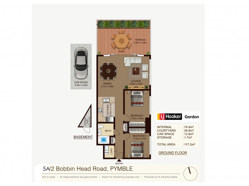 5A/2 Bobbin Head Road, Pymble NSW 2073 Floorplan