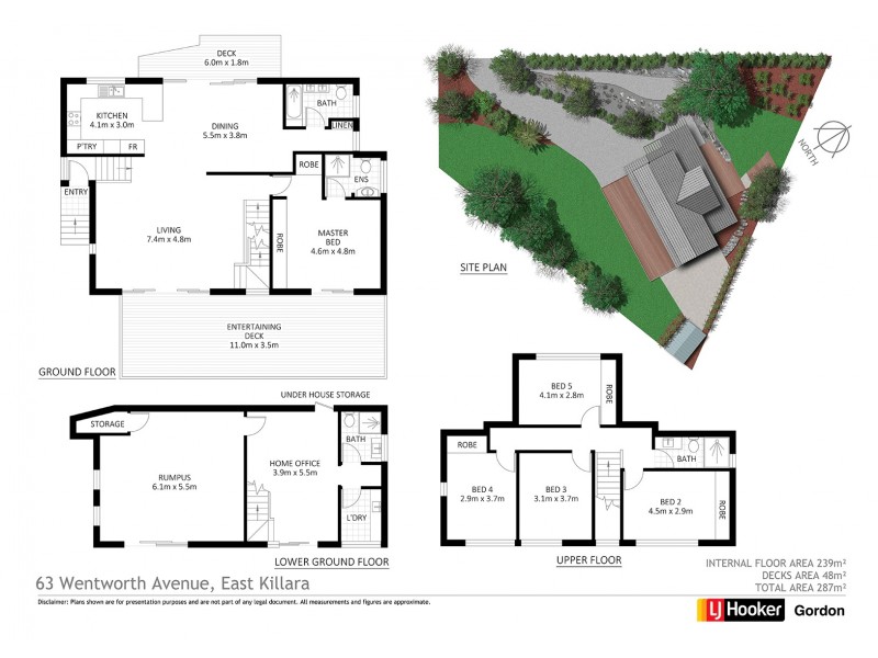 63 Wentworth Avenue, Killara NSW 2071 Floorplan