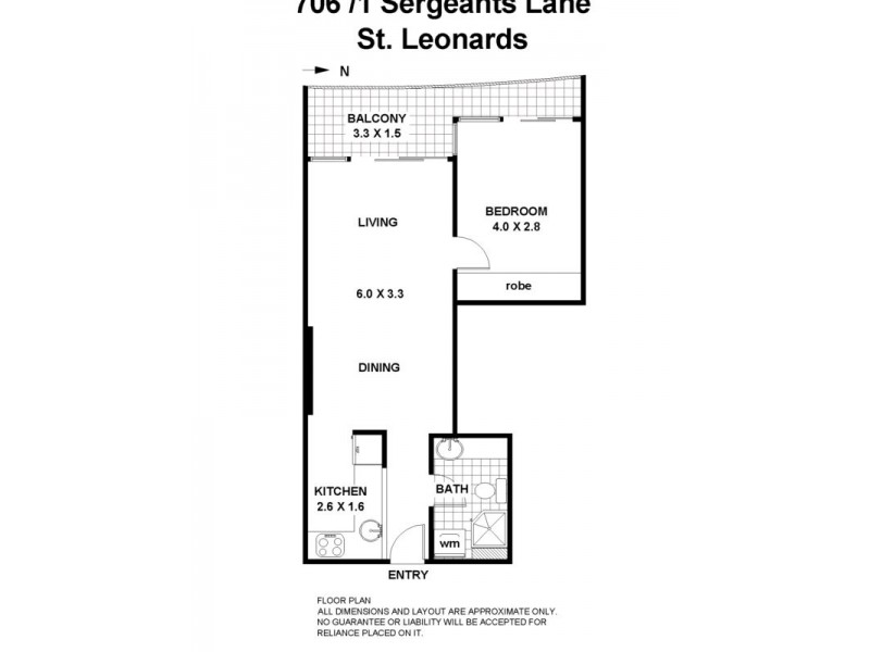 706/1 Sergeants Lane, St Leonards NSW 2065