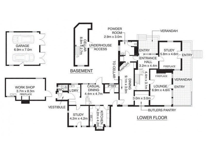 9 Highlands Avenue, Wahroonga NSW 2076 Floorplan