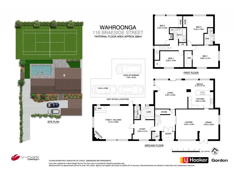 116 Braeside Street, Wahroonga NSW 2076 Floorplan