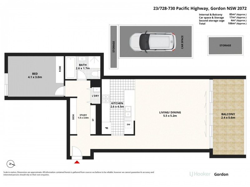 23/728 Pacific Highway, Gordon NSW 2072