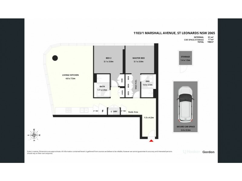1103/1 Marshall Avenue, St Leonards NSW 2065