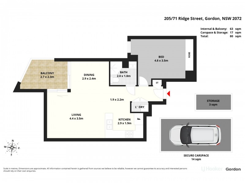 205/71 Ridge Street, Gordon NSW 2072