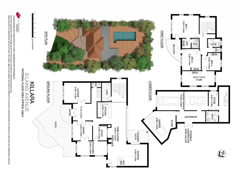 6 Laing Ave, Killara NSW 2071 Floorplan