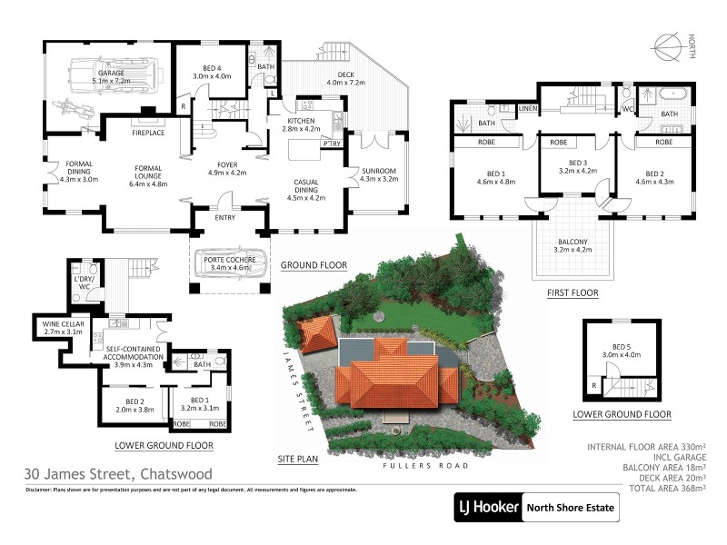 30 James Street, Chatswood NSW 2067 Floorplan
