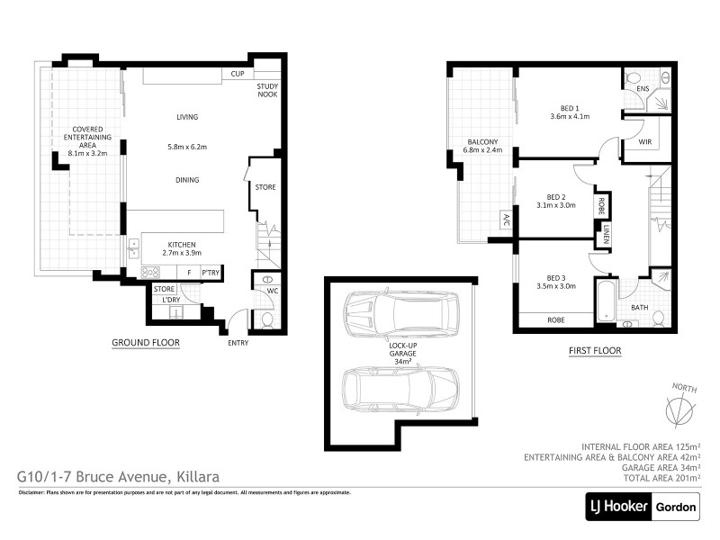 G10/1-7 Bruce Ave, Killara NSW 2071 Floorplan