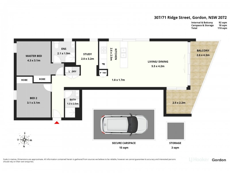 307/71 Ridge Street, Gordon NSW 2072