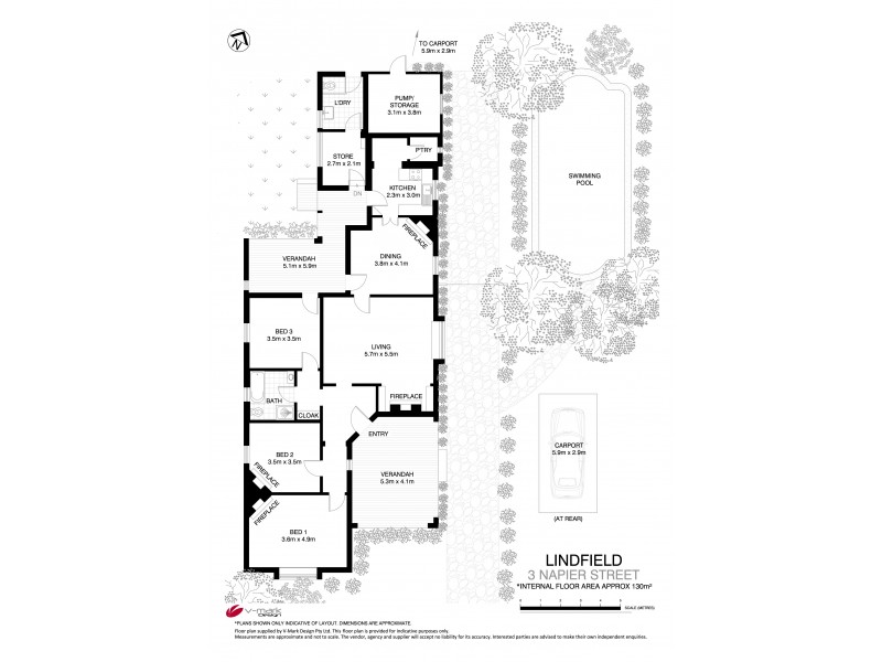 . Napier Street, Lindfield NSW 2070 Floorplan