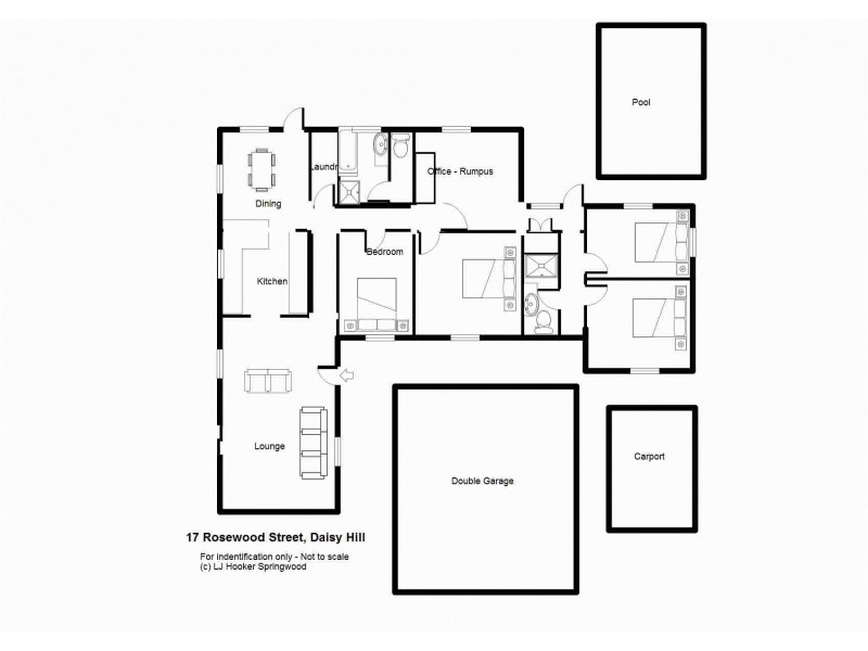 17 Rosewood Street, Daisy Hill QLD 4127 Floorplan