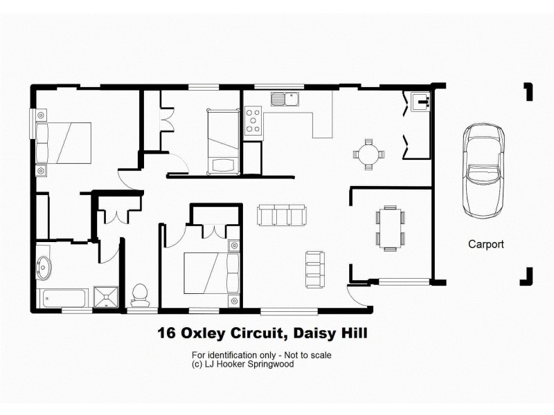 16 Oxley Circuit, Daisy Hill QLD 4127 Floorplan