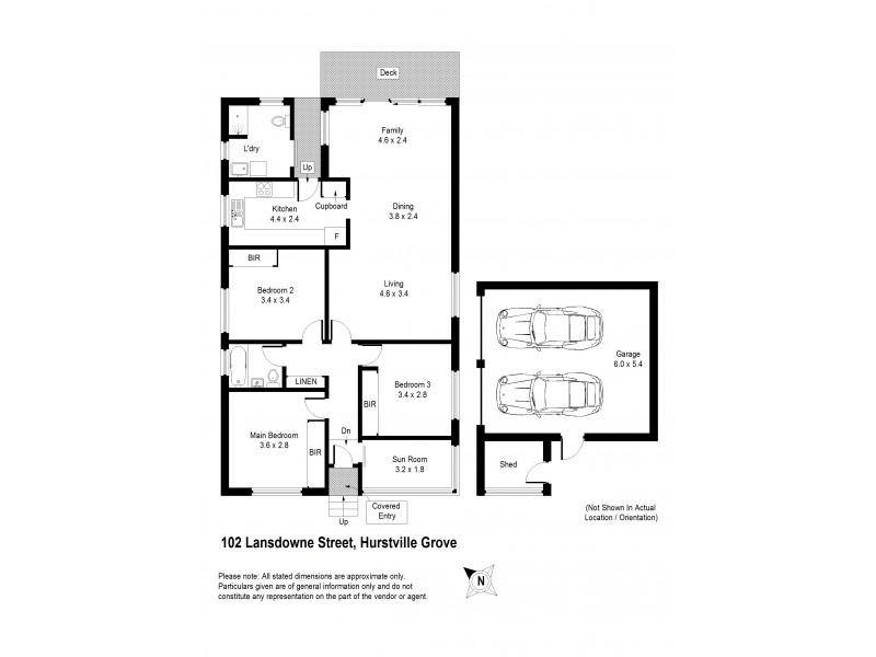 102 Lansdowne Street, Hurstville Grove NSW 2220 Floorplan