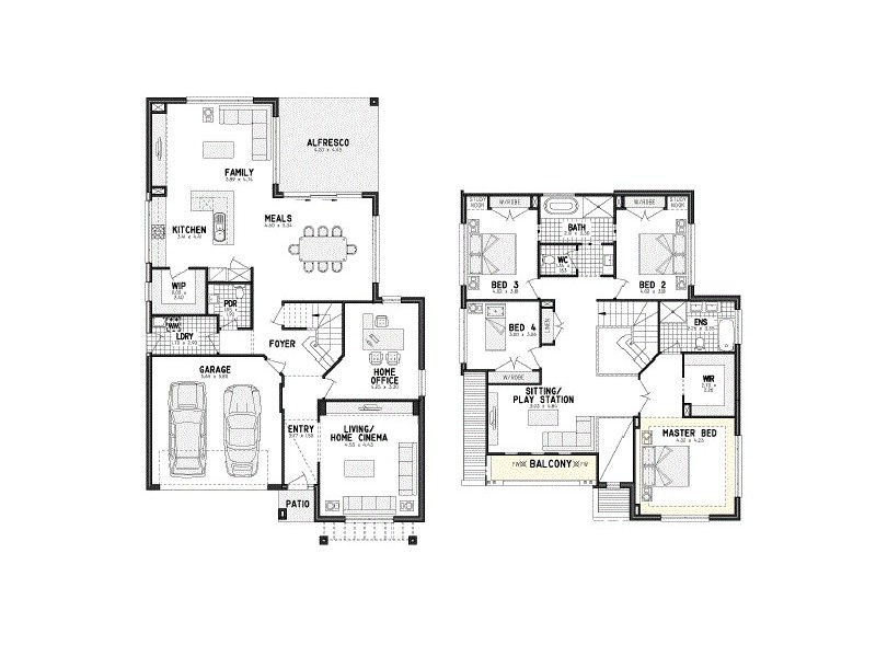 Lot 3131 Thorpe Circuit, Oran Park NSW 2570 Floorplan