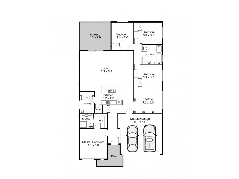 63 Radisich Loop, Oran Park NSW 2570 Floorplan