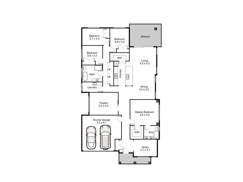 26 Correa Circuit, Gregory Hills NSW 2557 Floorplan