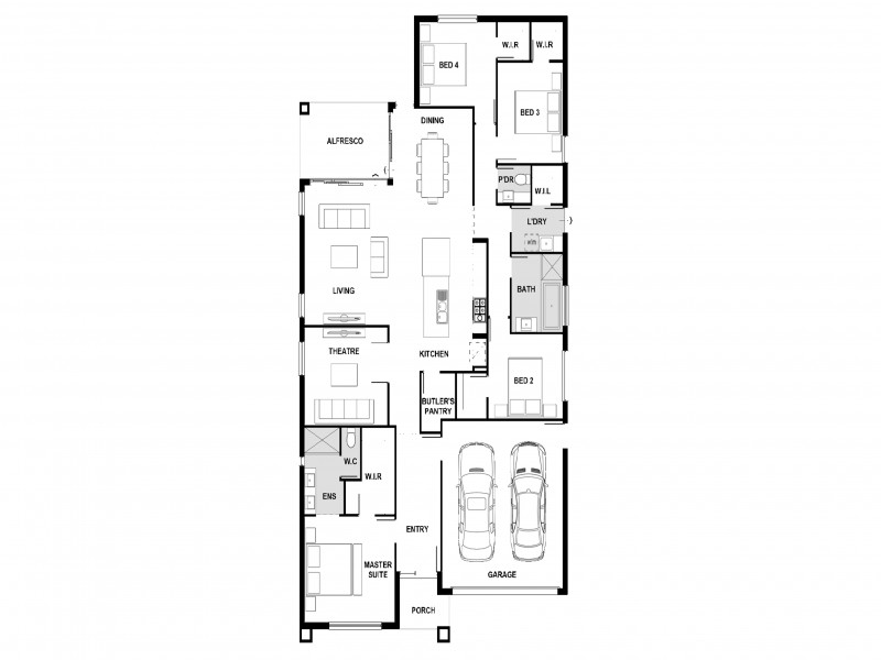 Lot 2017 Seidler Parade, Oran Park NSW 2570 Floorplan