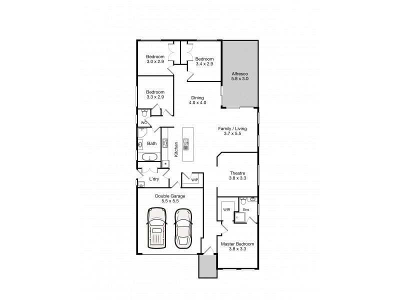 16 Geoghegan Circuit, Oran Park NSW 2570 Floorplan