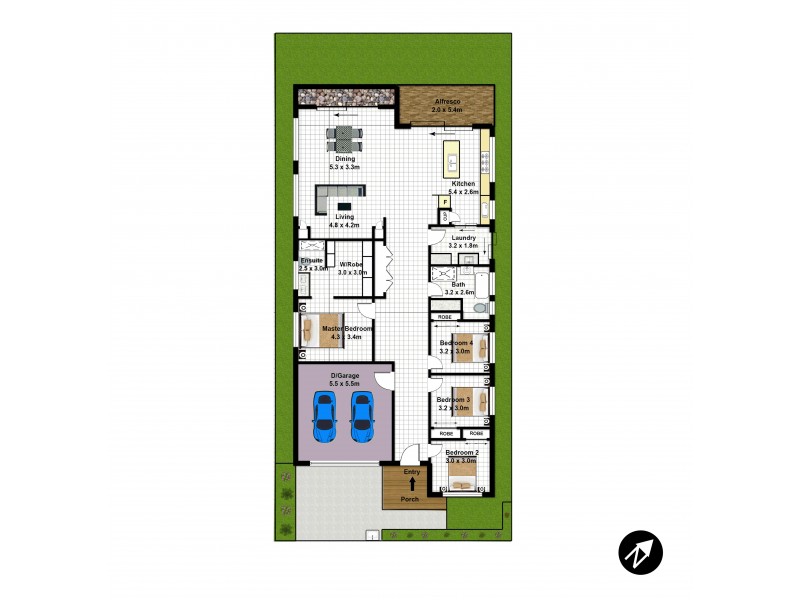 6 Forbes Street, Oran Park NSW 2570 Floorplan