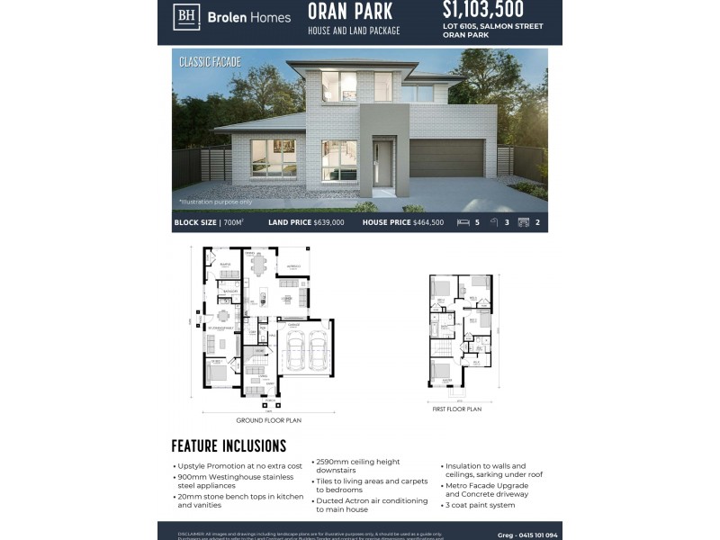 Lot 6105/5 Salmon Street, Oran Park NSW 2570