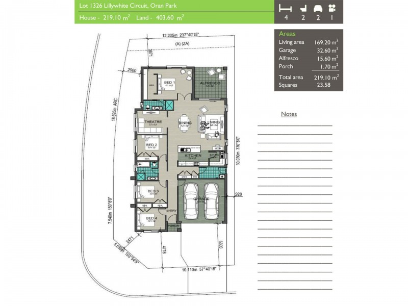 Lot 1326/7 Lillywhite Circuit, Oran Park NSW 2570