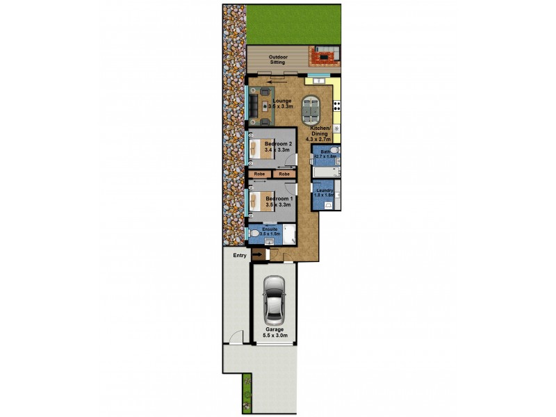 14b Davidson Street, Oran Park NSW 2570 Floorplan