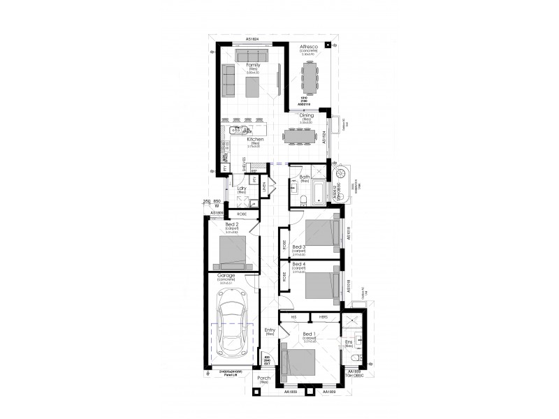 29 Rawlings Street, Oran Park NSW 2570 Floorplan