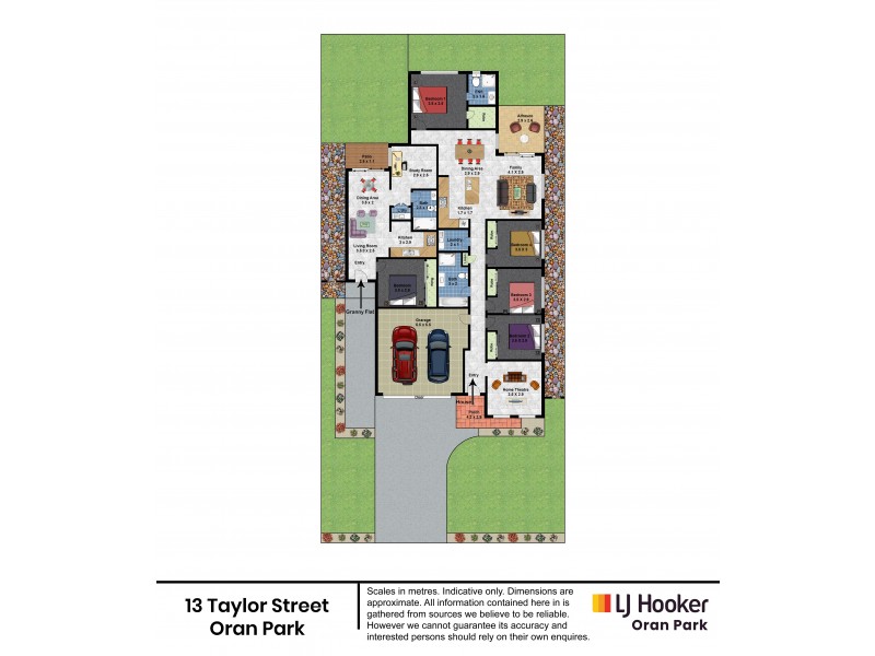 13 Taylor Street, Oran Park NSW 2570 Floorplan