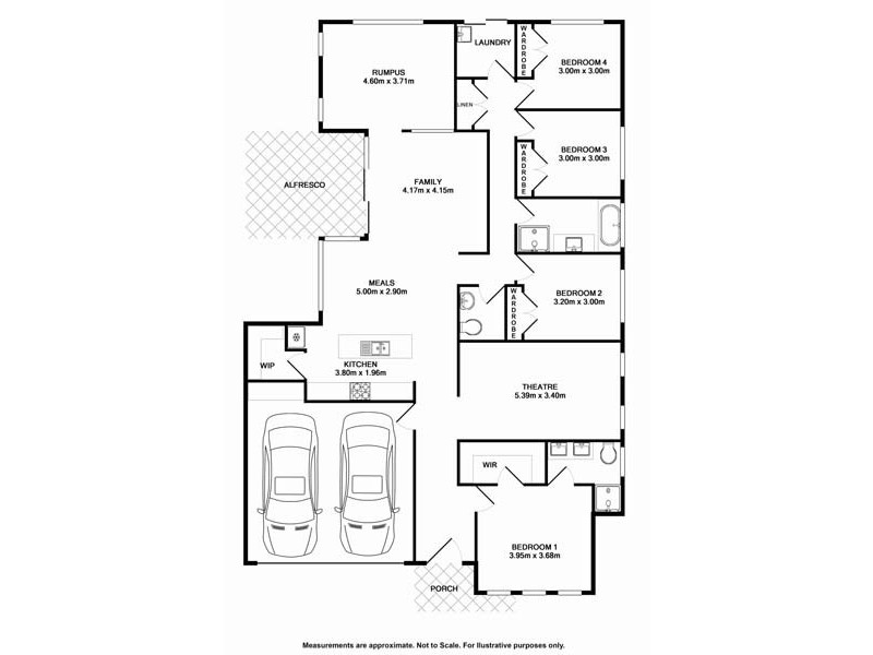 Lot 468 Austen Circuit, Oran Park NSW 2570 Floorplan