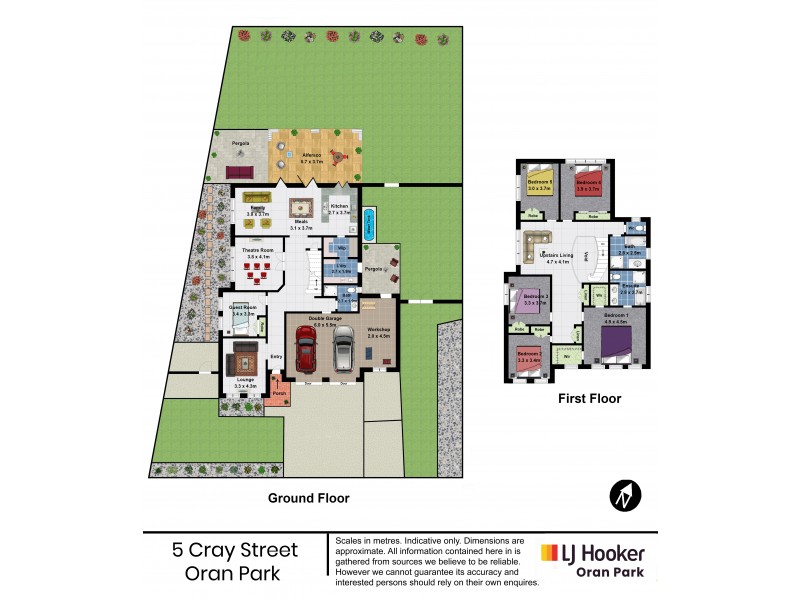 5 Cray Street, Oran Park NSW 2570 Floorplan