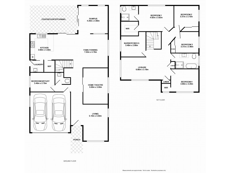 5 Matich Place, Oran Park NSW 2570 Floorplan