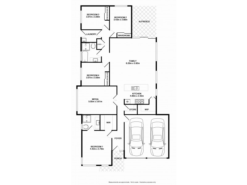 25 Lowndes Drive, Oran Park NSW 2570 Floorplan
