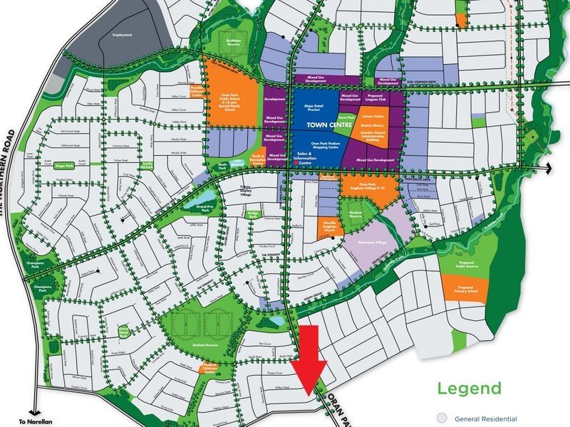 Lot 3232 Thorpe Cct, Oran Park NSW 2570