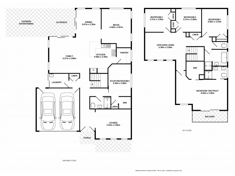 18 Crick Place, Oran Park NSW 2570 Floorplan